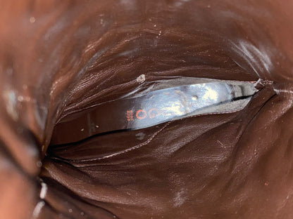 HUGO BOSS Cowboy Stiefel Leder braun verziert Boots, Gr. 40