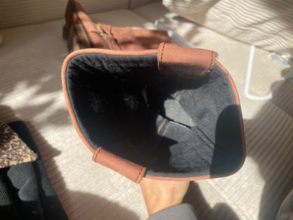 Laredo Western Biker Boots mit Riemen in dunkelbraun, Gr. 40