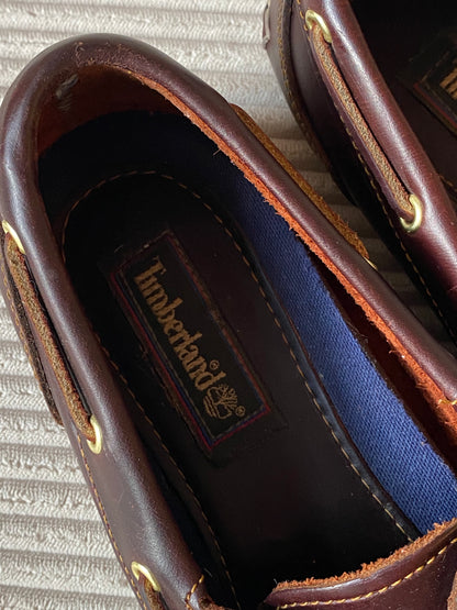 Timberland Classic Boot Schuhe 2 Eye braun bordeaux, Gr. 41