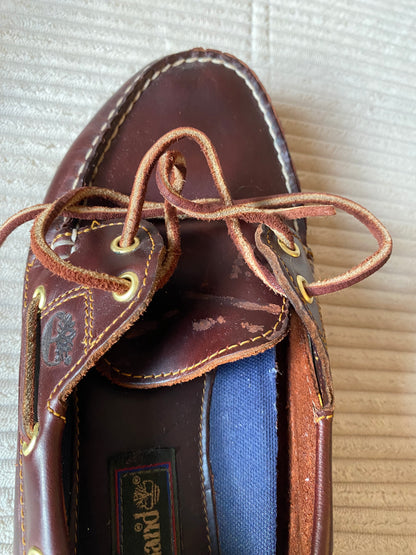 Timberland Classic Boot Schuhe 2 Eye braun bordeaux, Gr. 41