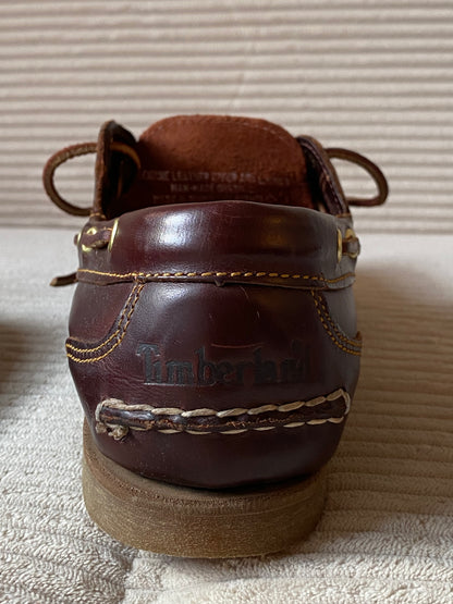 Timberland Classic Boot Schuhe 2 Eye braun bordeaux, Gr. 41