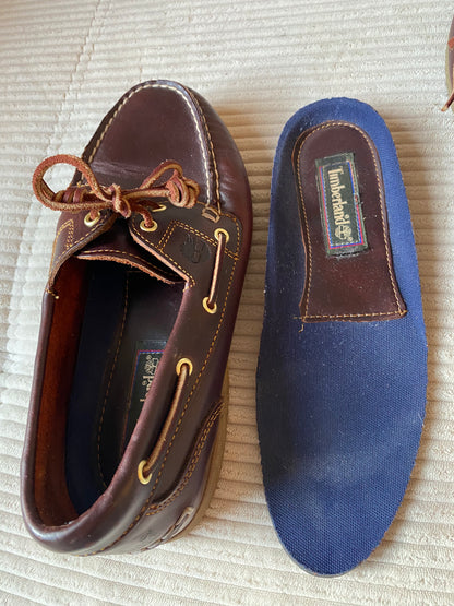 Timberland Classic Boot Schuhe 2 Eye braun bordeaux, Gr. 41