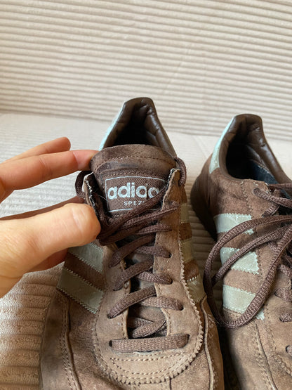 adidas Spezial 2005 suede braun/hellblau Wildleder, Gr. 41 1/3