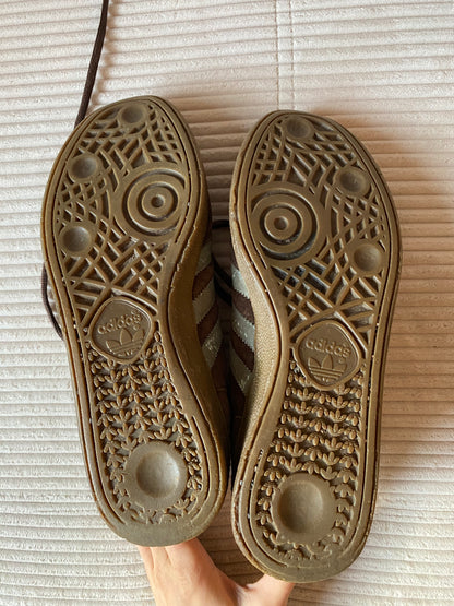 adidas Spezial 2005 suede braun/hellblau Wildleder, Gr. 41 1/3