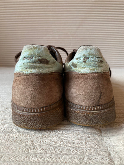 adidas Spezial 2005 suede braun/hellblau Wildleder, Gr. 41 1/3