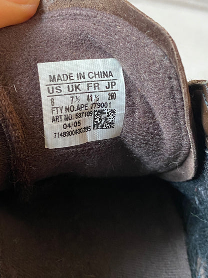 adidas Spezial 2005 suede braun/hellblau Wildleder, Gr. 41 1/3