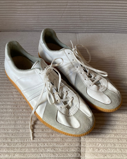 Original BW Sneaker Retro Bundeswehr Halle Rindvelourleder, Gr. 42