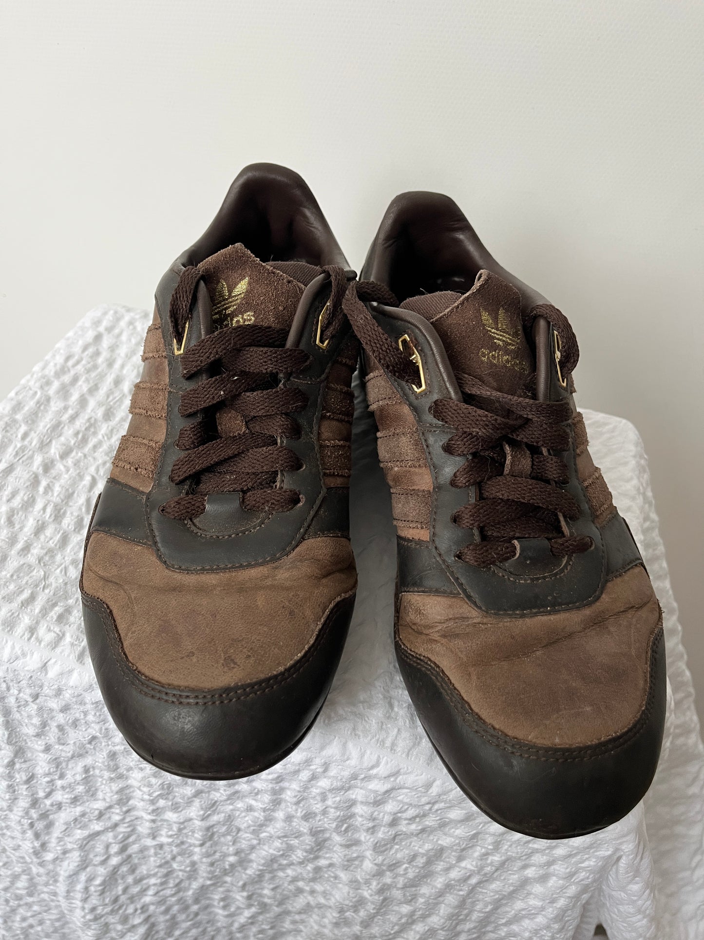 adidas 2009 suede braun gold Gr. 40 2/3 ZX Country 2 Sneaker Schuhe unisex