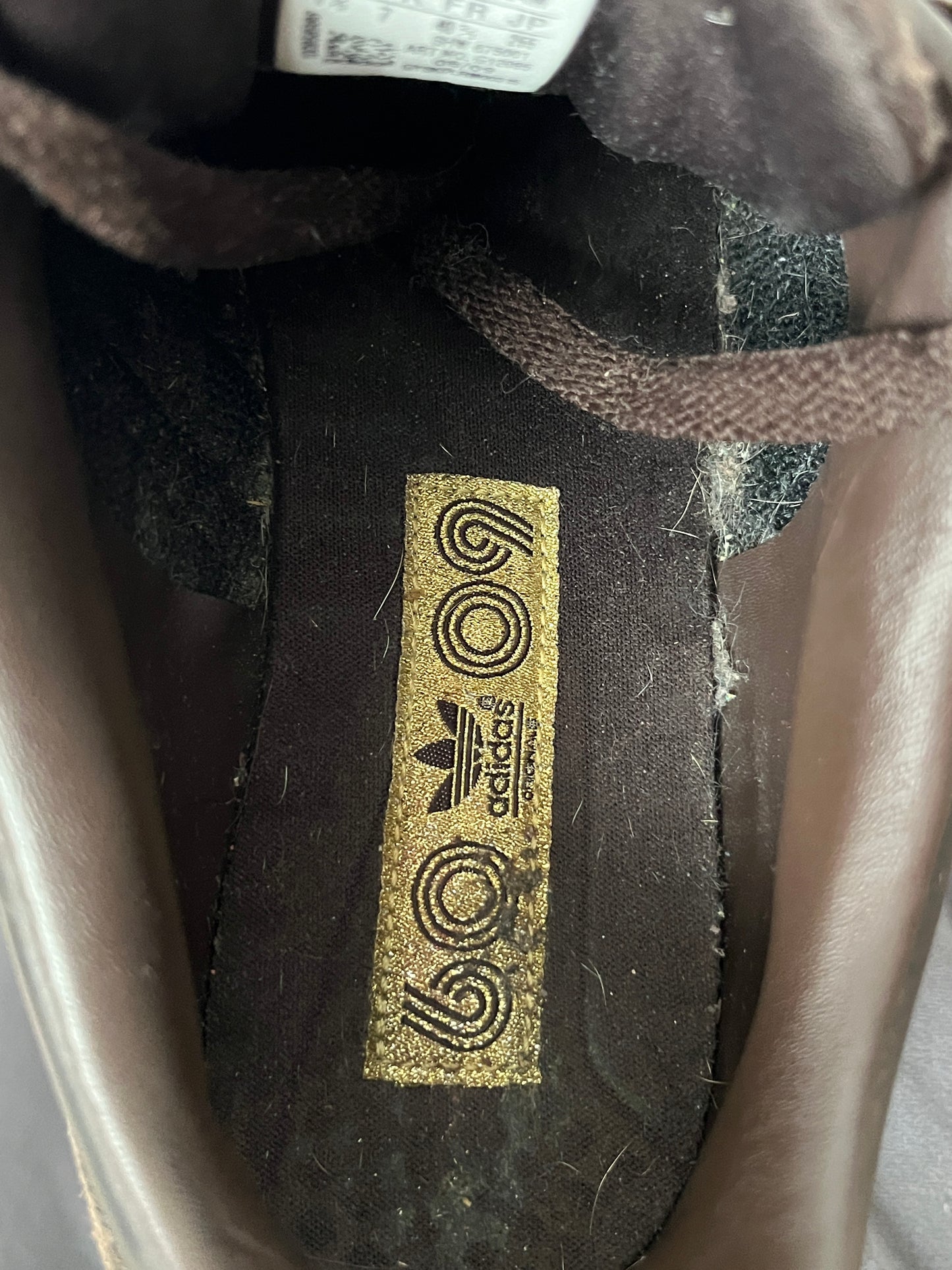 adidas 2009 suede braun gold Gr. 40 2/3 ZX Country 2 Sneaker Schuhe unisex