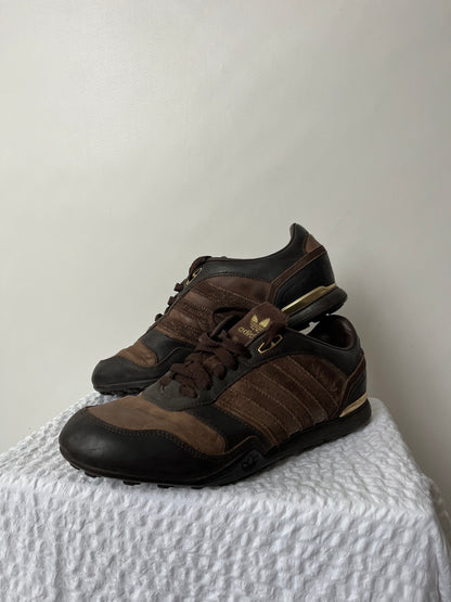 adidas 2009 suede braun gold Gr. 40 2/3 ZX Country 2 Sneaker Schuhe unisex