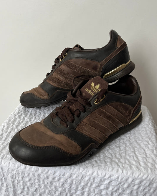 adidas 2009 suede braun gold Gr. 40 2/3 ZX Country 2 Sneaker Schuhe unisex