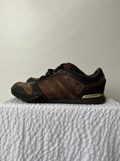 adidas 2009 suede braun gold Gr. 40 2/3 ZX Country 2 Sneaker Schuhe unisex
