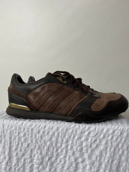 adidas 2009 suede braun gold Gr. 40 2/3 ZX Country 2 Sneaker Schuhe unisex