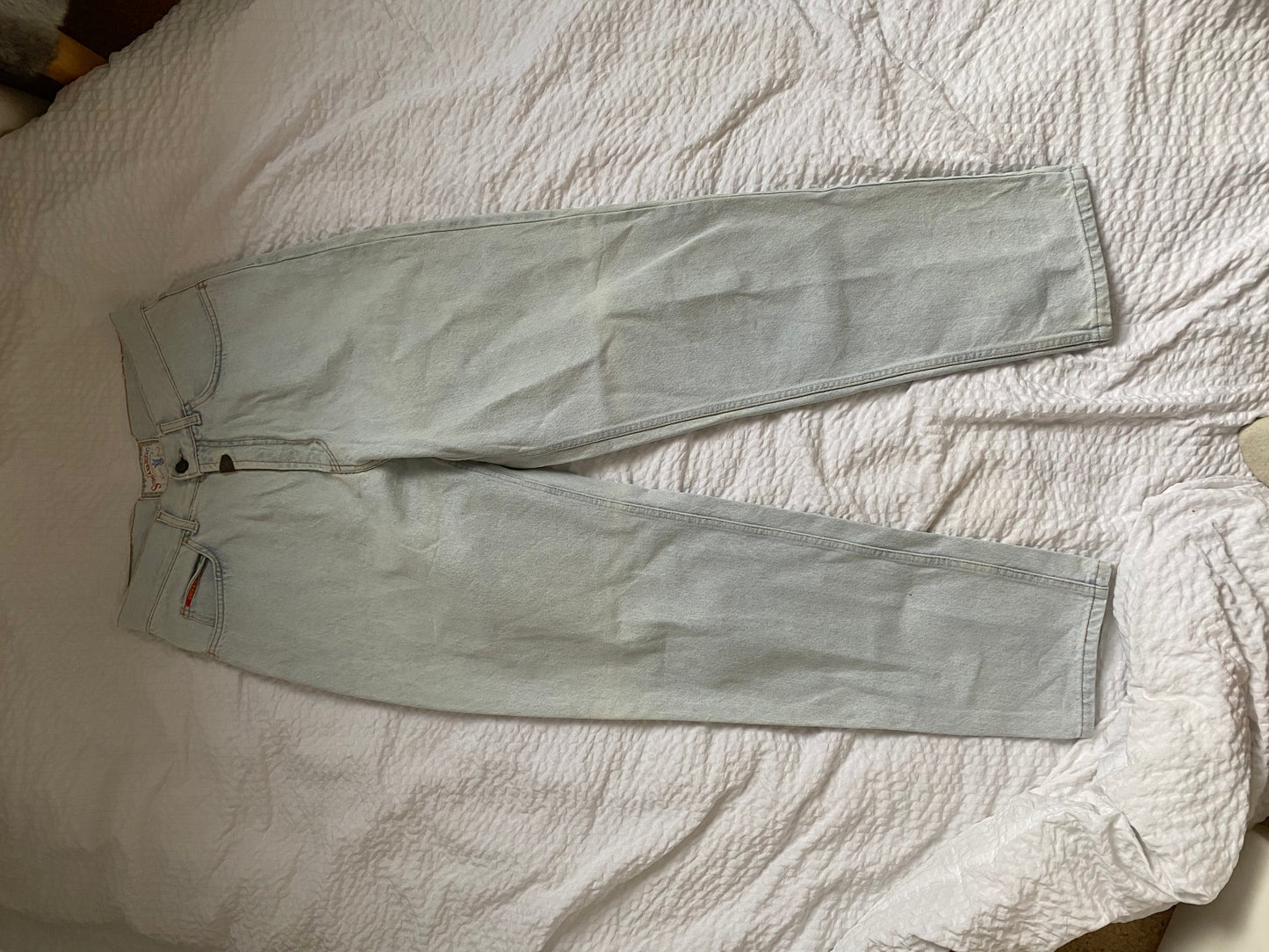 Vintage Jack and Son's Jeanshose, baggy Mom, denim hellblau, M