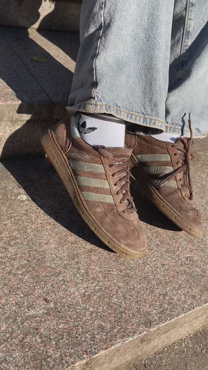 adidas Spezial 2005 suede braun/hellblau Wildleder, Gr. 41 1/3